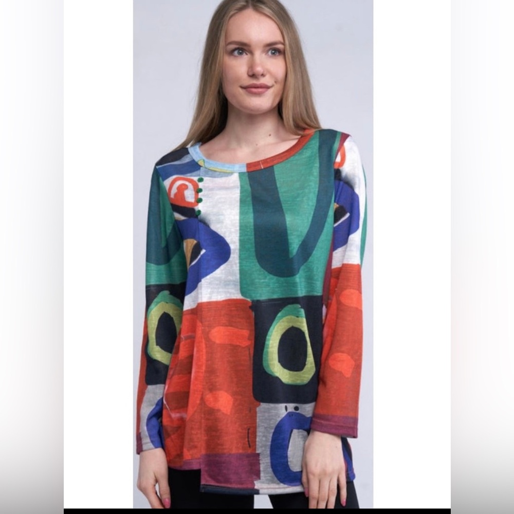 Colorful Abstract top